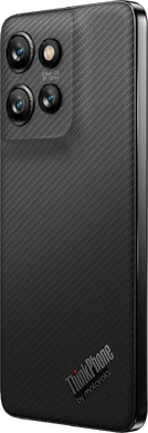 Motorola ThinkPhone 25 negro volver lado izquierdo