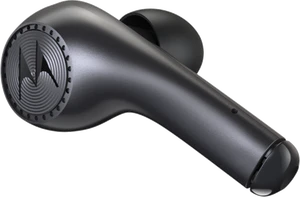 Motorola VerveBuds 500 zwart zijkant onderkant schuin