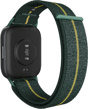 Motorola Watch Fit groen achterkant rechterzijkant