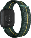 Motorola Watch Fit groen achterkant rechterzijkant