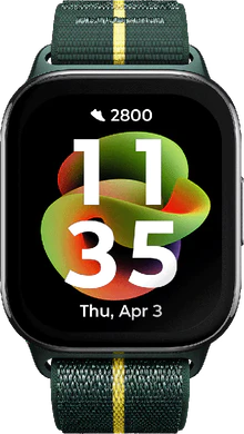 Motorola Watch Fit groen watchface 1