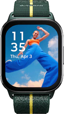 Motorola Watch Fit groen watchface 2