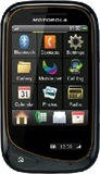 Motorola Wilder front menu