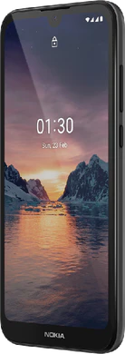 Nokia 1 3 black front right side