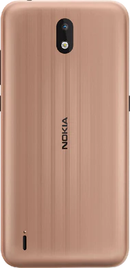 Nokia 1 3 back gold