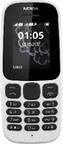Nokia 105 2017 dualsim vit front