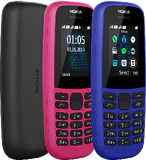 Nokia 105 2019 dual sim color overview