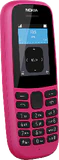Nokia 105 2019 dual sim pink front left side