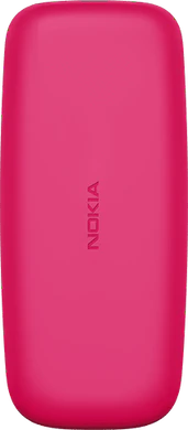 Nokia 105 2019 dualsim pink back