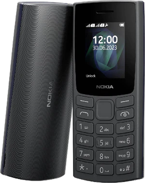 Nokia 105 4g 2023 grey overview