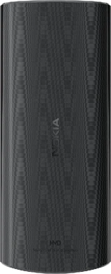 Nokia 105 4g 2024 charcoal grey black back