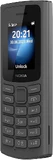 Nokia 105 4G black front right side
