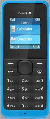 Nokia 105 cyan