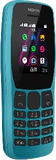 Nokia 110 2019 blue front left side