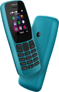 Nokia 110 2019 blue overview