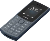 Nokia 110 2g 2023 bleu couverture à droite en bas