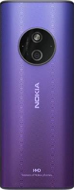 Nokia 110 4g 2024 violett Rückseite