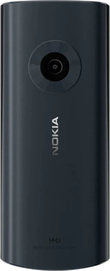 Nokia 110 4G 2nd Edition blauw achterkant