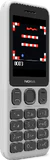 Nokia 125 wit voorkant linkerzijkant