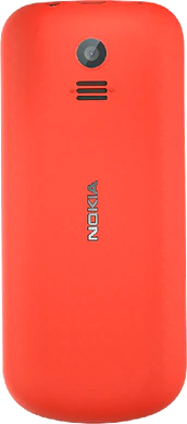 Nokia 130 2017 rosso indietro