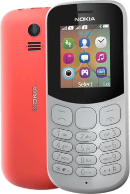 Nokia 130 2017 rosso panoramica