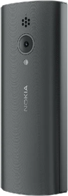 Nokia 150 2023 zwart achterkant linkerzijkant