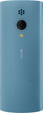 Nokia 150 2023 blauw achterkant