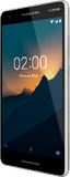 Nokia 2 1 zilver voorkant rechterzijkant