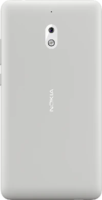 Nokia 2 1 zilver achterkant