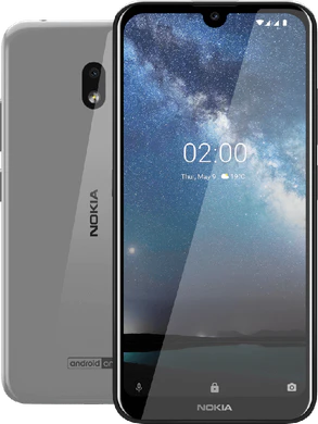 Nokia 2 2 grijs overzicht