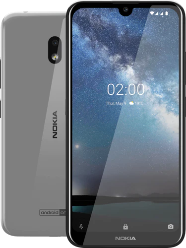 Nokia 2 2 grijs overzicht