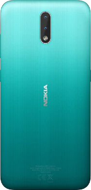 Nokia 2 3 grön tillbaka