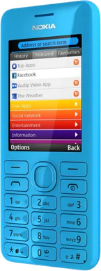 Nokia 206 dual sim ciano