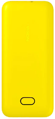 Nokia 207 gul bag side