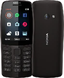 Nokia 210 zwart overzicht
