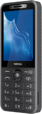 Nokia 235 4G 2nd Edition sort front højre side