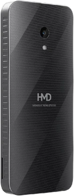 Nokia 235 4G 2nd Edition sort bagside højre side