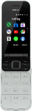 Nokia 2720 Flip vit front Öppnad