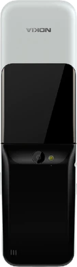 Nokia 2720 Flip vit tillbaka Öppnad