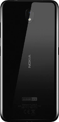 Nokia 3 2 zwart achterkant