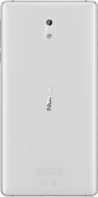 Nokia 3 zilver achterkant