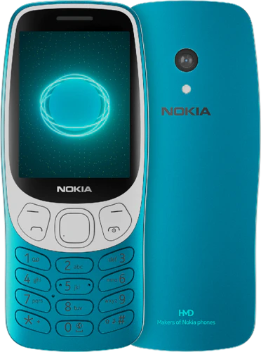 Nokia 3210 2024 blauw overzicht