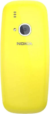 Nokia 3310 2017 dual sim geel achterkant