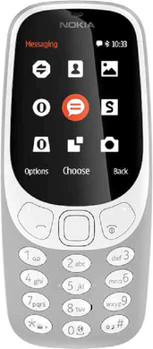 Nokia 3310 2017 voorkant grijs