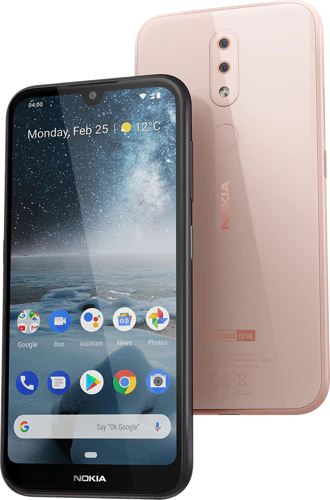 Nokia 4 2 pink overview