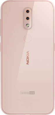 Nokia 4 2 pink back