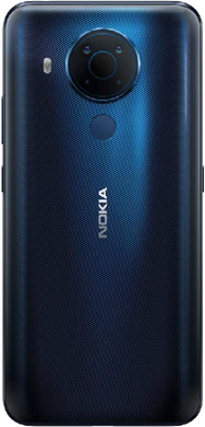 Nokia 5 4 blå tillbaka