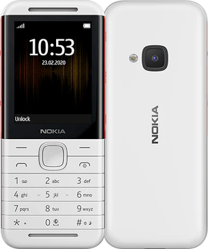 Nokia 5310 blanco visión general