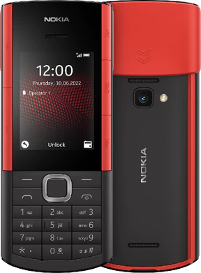 Nokia 5710 XpressAudio zwart voorkant overzicht