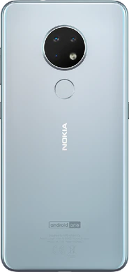 Nokia 6 2 zilver achterkant